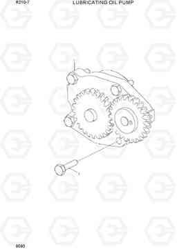 9590 LUBRICATING OIL PUMP R210-7(INDIA), Hyundai