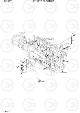 2040 ENGINE ELECTRIC R210-7V(INDIA), Hyundai