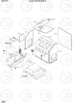 6090 CAB INTERIOR 2 R210-7V(INDIA), Hyundai
