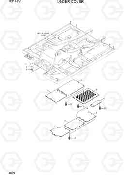 6260 UNDER COVER R210-7V(INDIA), Hyundai