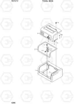 6280 TOOL BOX R210-7V(INDIA), Hyundai
