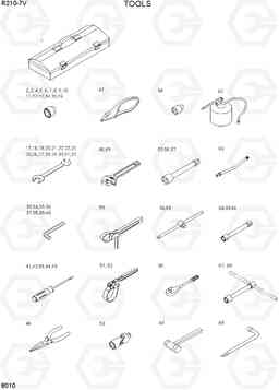 8010 TOOLS R210-7V(INDIA), Hyundai