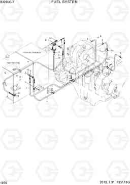 1070 FUEL SYSTEM R220LC-7(INDIA), Hyundai