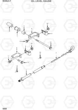 9350 OIL LEVEL GAUGE R220LC-7(INDIA), Hyundai