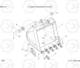 7500 BUCKET(1.2 CUM GP INDEGENEOUS) R220LC-9(INDIA), Hyundai