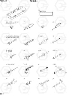8010 TOOLS R220LC-9(INDIA), Hyundai