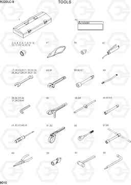 8010 TOOLS R220LC-9(INDIA), Hyundai