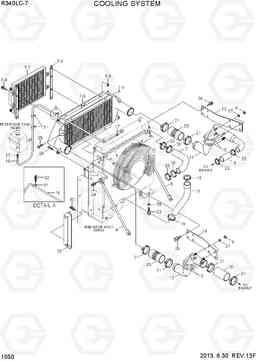 1050 COOLING SYSTEM R340LC-7(INDIA), Hyundai