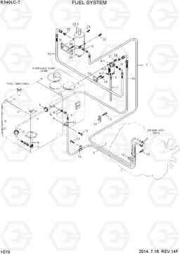 1070 FUEL SYSTEM R340LC-7(INDIA), Hyundai