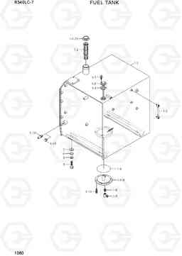 1080 FUEL TANK R340LC-7(INDIA), Hyundai