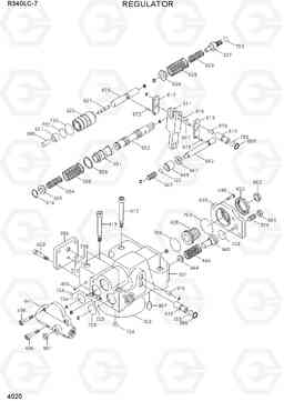 4020 REGULATOR R340LC-7(INDIA), Hyundai