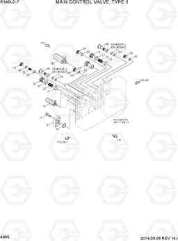 4095 MAIN CONTROL VALVE(TYPE II) R340LC-7(INDIA), Hyundai