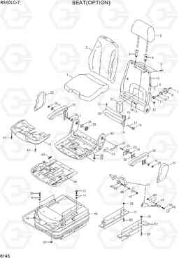 6145 SEAT(OPTION) R510LC-7(INDIA), Hyundai