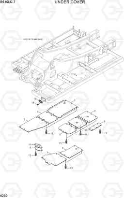 6260 UNDER COVER R510LC-7(INDIA), Hyundai