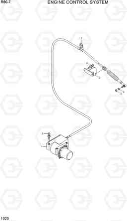 1020 ENGINE CONTROL SYSTEM R80-7(INDIA), Hyundai