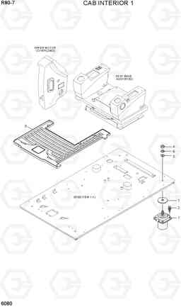 6080 CAB INTERIOR 1 R80-7(INDIA), Hyundai
