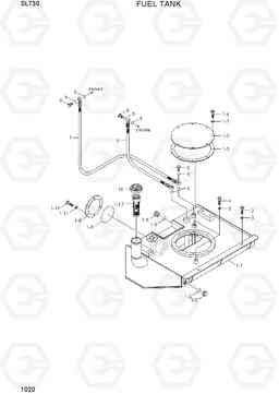 1020 FUEL TANK SL730, Hyundai