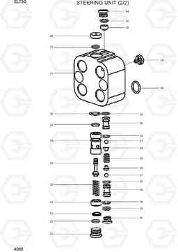 4060 STEERING UNIT (2/2) SL730, Hyundai