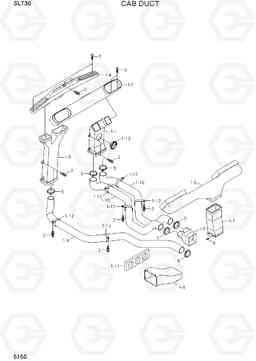 5150 CAB DUCT SL730, Hyundai