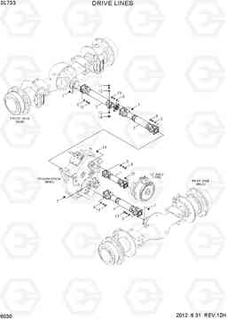 6030 DRIVE LINES SL730, Hyundai