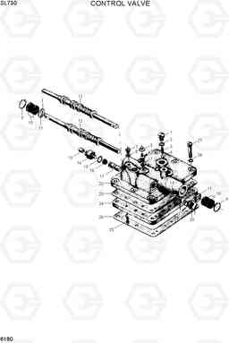 6180 CONTROL VALVE SL730, Hyundai