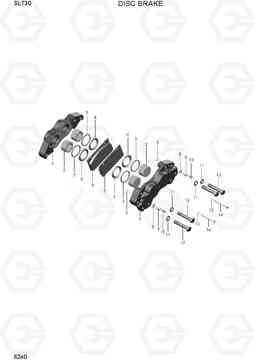 6240 DISC BRAKE SL730, Hyundai