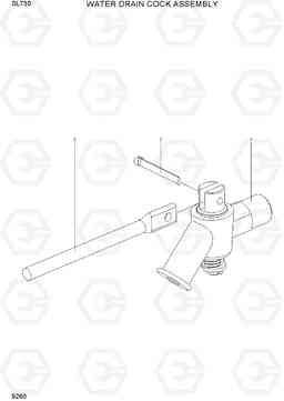 9260 WATER DRAIN COCK ASSEMBLY SL730, Hyundai