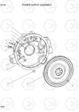 9290 POWER OUTPUT ASSEMBLY SL730, Hyundai