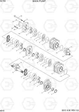 4010 MAIN PUMP SL733, Hyundai