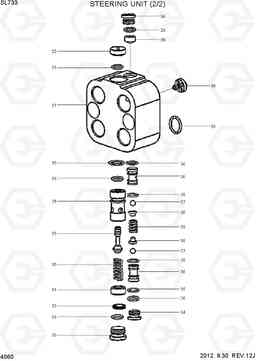 4060 STEERING UNIT (2/2) SL733, Hyundai