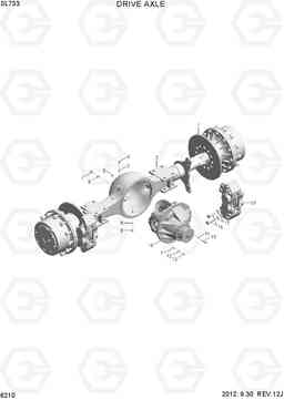 6210 DRIVE AXLE SL733, Hyundai