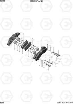 6240 DISC BRAKE SL733, Hyundai