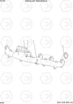 9100 EXHAUST MANIFOLD SL733, Hyundai