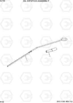 9120 OIL DIPSTICK ASSEMBLY SL733, Hyundai