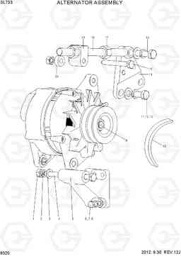 9320 ALTERNATOR ASSEMBLY SL733, Hyundai