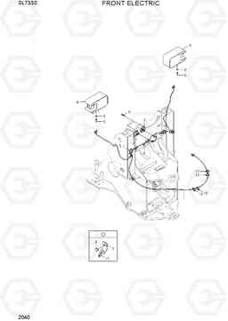 2040 FRONT ELECTRIC SL733S, Hyundai