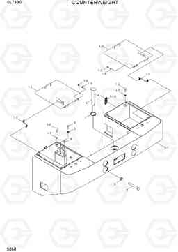 5050 COUNTERWEIGHT SL733S, Hyundai