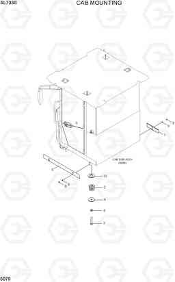 5070 CAB MOUNTING SL733S, Hyundai