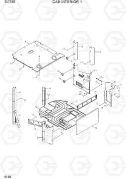 5120 CAB INTERIOR 1 SL733S, Hyundai