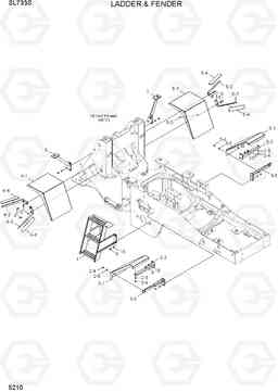 5210 LADDER & FENDER SL733S, Hyundai