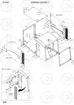 5220 ENGINE COVER 1 SL733S, Hyundai