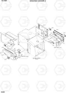 5230 ENGINE COVER 2 SL733S, Hyundai
