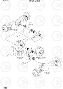 6030 DRIVE LINES SL733S, Hyundai