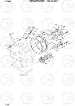 6120 TRANSMISSION HOUSING 2 SL733S, Hyundai