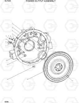 9290 POWER OUTPUT ASSEMBLY SL733S, Hyundai