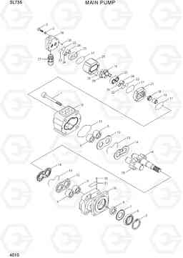 4010 MAIN PUMP SL735, Hyundai