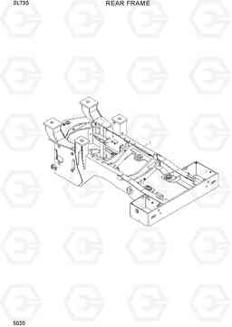 5020 REAR FRAME SL735, Hyundai