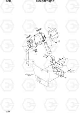 5130 CAB INTERIOR 2 SL735, Hyundai