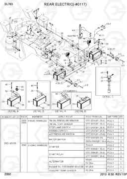 2050 REAR ELECTRIC(-#0117) SL763(-#0500), Hyundai