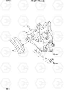 5010 FRONT FRAME SL763(-#0500), Hyundai